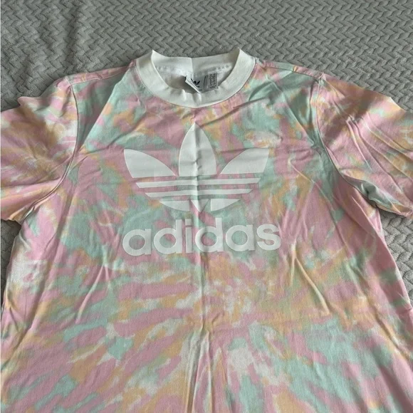 Adidas Pastel Tie-Dye Tee - Picture 3 of 3